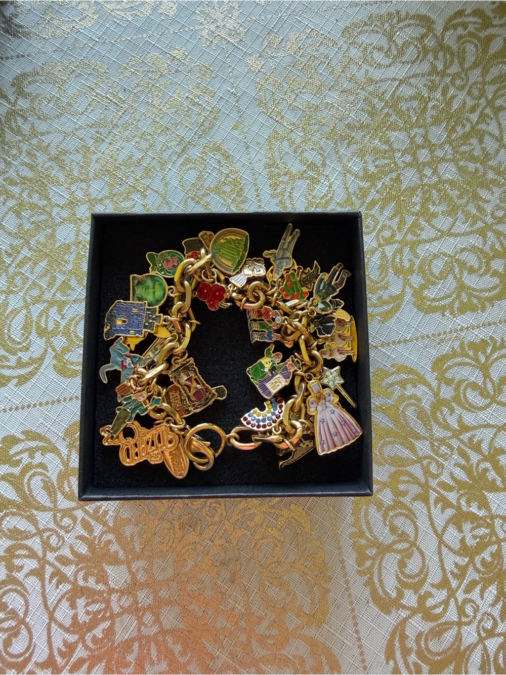 The Bradford Exchange Wizard Of Oz Ultimate Charm Bracelet - Picture 2 of 9